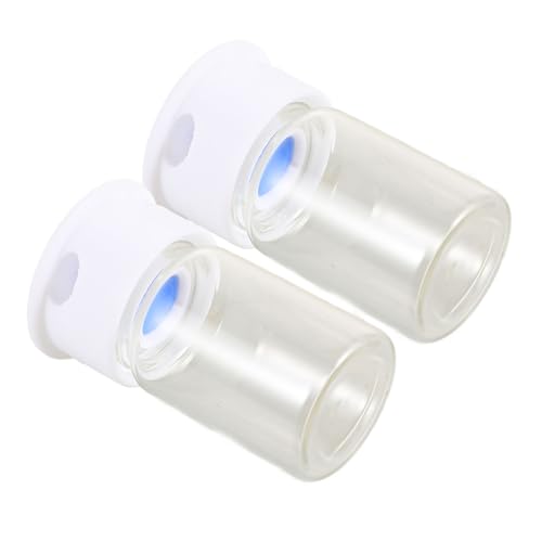 EXHUMKY 2 Stück Ameisen Wasser fütterung gerät Nest für Spender enthalten Ameisenhalter auf dem Bauernhof Ameisenheiler Formicarium Ameisen Formicarien Glas Transparent von EXHUMKY