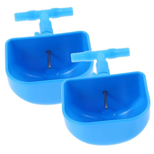 EXHUMKY 2 Stück Automatischer Wasserspender für Kaninchen Praktische Tränke für Kleine Tiere im Käfig Leicht und Sicher für Zuverlässige Wasserzufuhr von EXHUMKY