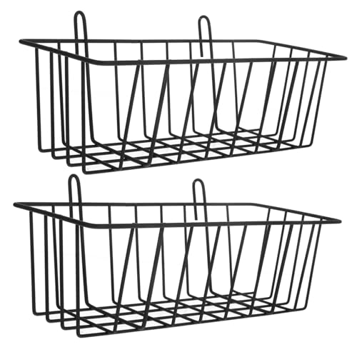EXHUMKY 2 Stück Kaninchen Futterspender Metall Heu Futterhalter für Käfige Hängend Design und Langlebiges Zubehör für Kleintiere von EXHUMKY
