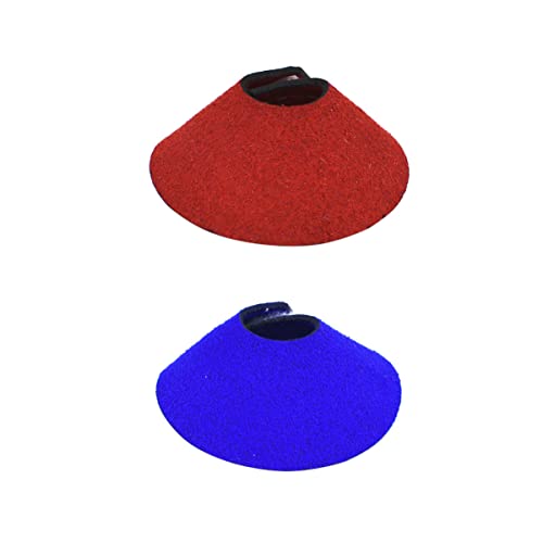 EXHUMKY 2 Stück Papagei Schutzkragen Kegel Anti Kratzer Genesungshalsband Für Vögel Atmungsaktives Material Rot Blau Für Ziervögel Wie Papageien Und Sittiche EXHUMKY 2 Stück Papagei Schutzkragen Kegel Anti Kratzer Genesungshalsband Für Vögel Atmungsaktives Material Rot Blau Für Ziervögel Wie Papageien Und Sittiche von EXHUMKY