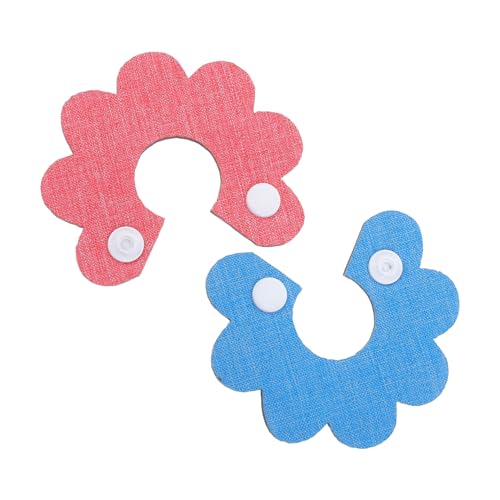 EXHUMKY 2 Stück Papageien Halskragen Schutzkragen für Vögel um Selbstverletzungen zu Verhindern mit Auffälligem Design Rot und Blau für Wellensittiche und Lovebirds EXHUMKY 2 Stück Papageien Halskragen Schutzkragen für Vögel um Selbstverletzungen zu Verhindern mit Auffälligem Design Rot und Blau für Wellensittiche und Lovebirds von EXHUMKY