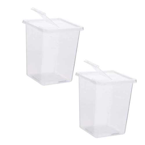 EXHUMKY 2Er-Box Fütterungsbox Set UV Mini-Echsenhaus Zucht Tierpfleger Schildkröte Kriechhaus Mini-Reptilbehälter Reptilfall Terrarienkäfig für Reptilien Reptilien-Terrarium-Lebensraum pp EXHUMKY 2Er-Box Fütterungsbox Set UV Mini-Echsenhaus Zucht Tierpfleger Schildkröte Kriechhaus Mini-Reptilbehälter Reptilfall Terrarienkäfig für Reptilien Reptilien-Terrarium-Lebensraum pp von EXHUMKY