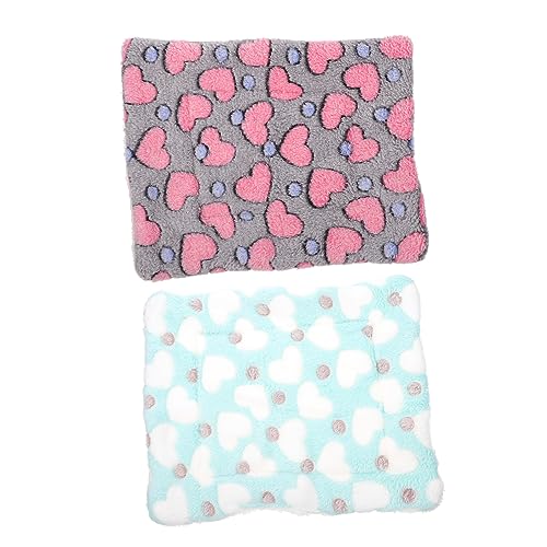 EXHUMKY 2St Hamster Pad Frettchenkäfig Hundebett Kaninchenstall Meerschweinchenkäfig Tiere Huhn Hamster Bett hamsterbett Haustierunterlage Hasen Bett Eichhörnchen Kissen Schlafmatte Sherpa EXHUMKY 2St Hamster Pad Frettchenkäfig Hundebett Kaninchenstall Meerschweinchenkäfig Tiere Huhn Hamster Bett hamsterbett Haustierunterlage Hasen Bett Eichhörnchen Kissen Schlafmatte Sherpa von EXHUMKY