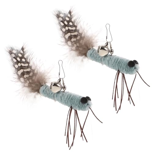 EXHUMKY 2St Lustige Katzenstick-Nachfüllpackung Katzenstreu behandelt Katzen Wurf interaktives katzenspielzeug Insekten-Design Katzenspielzeug Katzen-Teaser-Zauberstab Katzen-Teaser-Ersatz EXHUMKY 2St Lustige Katzenstick-Nachfüllpackung Katzenstreu behandelt Katzen Wurf interaktives katzenspielzeug Insekten-Design Katzenspielzeug Katzen-Teaser-Zauberstab Katzen-Teaser-Ersatz von EXHUMKY