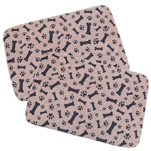 EXHUMKY 2St pet pinkelmatte Dog Pee Pads wasserdichte Urinmatte Hund kühlmatte Hundespielzeug Haustier Pinkelmatten für Hunde Hundeunterlage Windeln Pet Pee Pads urinpads für Hunde Stoff EXHUMKY 2St pet pinkelmatte Dog Pee Pads wasserdichte Urinmatte Hund kühlmatte Hundespielzeug Haustier Pinkelmatten für Hunde Hundeunterlage Windeln Pet Pee Pads urinpads für Hunde Stoff von EXHUMKY
