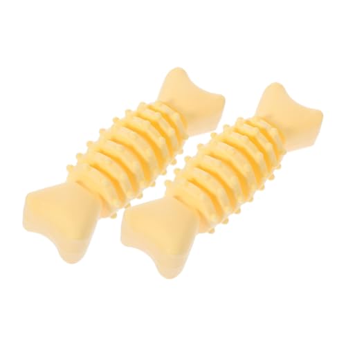 EXHUMKY 2stücke Hundespielzeug Für Welpen Molarspielzeug Aus Bissfest Zur Zahnpflege Fischknochenform Für Kleine Und Mittelgroße Hunde Fördert Das Kauen Und Spielen EXHUMKY 2stücke Hundespielzeug Für Welpen Molarspielzeug Aus Bissfest Zur Zahnpflege Fischknochenform Für Kleine Und Mittelgroße Hunde Fördert Das Kauen Und Spielen von EXHUMKY