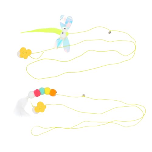 EXHUMKY 2st Katze Spielt Auf Schaukel Lustiges Katzenspielzeug Welpen Laufstall Welpenkäfig Interaktives Katzenspielzeug Katzenfutter Katzenleckerlis Für Wohnungskatzen Elastisches Seil EXHUMKY 2st Katze Spielt Auf Schaukel Lustiges Katzenspielzeug Welpen Laufstall Welpenkäfig Interaktives Katzenspielzeug Katzenfutter Katzenleckerlis Für Wohnungskatzen Elastisches Seil von EXHUMKY