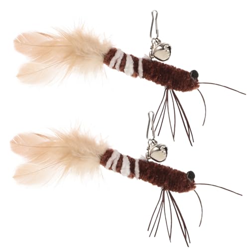 EXHUMKY 2st Lustige Katzenstick-nachfüllpackung Für Katzen Katzenpflegeset Katzendekor Katzensachen Kätzchen Teaser Katzenspielzeug Katzenhalsbänder Katze Katzenkäfig Feder EXHUMKY 2st Lustige Katzenstick-nachfüllpackung Für Katzen Katzenpflegeset Katzendekor Katzensachen Kätzchen Teaser Katzenspielzeug Katzenhalsbänder Katze Katzenkäfig Feder von EXHUMKY
