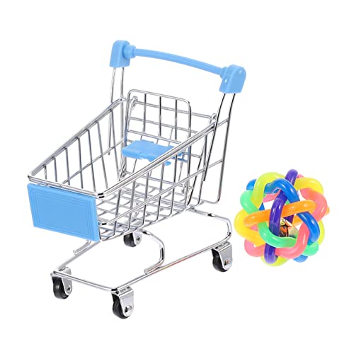 EXHUMKY 2stücke Mini Einkaufswagen Spielzeug Für Papageien Interaktives Kauspielzeug Mit Buntem Ball Fördert Die Intelligenz Und Spielspaß Ihres Vogels Für Sittiche Und Andere Vögel EXHUMKY 2stücke Mini Einkaufswagen Spielzeug Für Papageien Interaktives Kauspielzeug Mit Buntem Ball Fördert Die Intelligenz Und Spielspaß Ihres Vogels Für Sittiche Und Andere Vögel von EXHUMKY