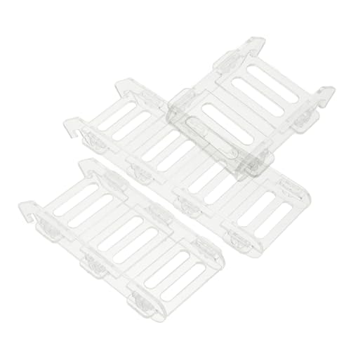 EXHUMKY 3stücke Kleintier-spielzeugset Teiliges Transparentes Klettergerüst Für Hamster Und Kleine Haustiere Robuste Struktur Einfach Zu Reinigen Für Käfige Und Spielzeitgestaltung von EXHUMKY