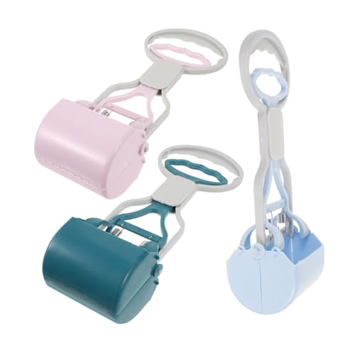 EXHUMKY 3 Stück Haustiertoilette Hund Pooper Catcher Scooper Hundekot Abholen Hundekotschaufel Hunde-Gadgets Abfallsammler Für Den Haushalt Tragbarer Kotschaufel Hundestreuschaufel Plastik EXHUMKY 3 Stück Haustiertoilette Hund Pooper Catcher Scooper Hundekot Abholen Hundekotschaufel Hunde-Gadgets Abfallsammler Für Den Haushalt Tragbarer Kotschaufel Hundestreuschaufel Plastik von EXHUMKY