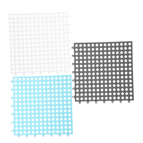 EXHUMKY 3stücke Kaninchen Käfig Matte Aus Kunststoff Für Kleintiere Boden Pads Leicht Zu Reinigen Verschleißfeste Nest Matte EXHUMKY 3stücke Kaninchen Käfig Matte Aus Kunststoff Für Kleintiere Boden Pads Leicht Zu Reinigen Verschleißfeste Nest Matte von EXHUMKY