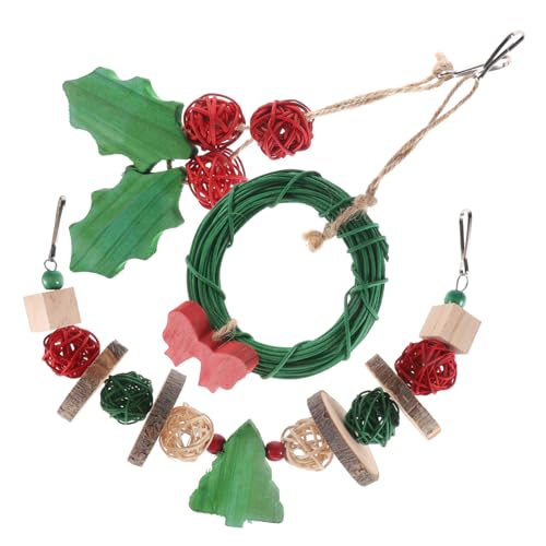 EXHUMKY 3St Papagei Kauspielzeug knete knetspielzeug vogelkäfige birdm Birdies Fink sprechendes Kaktusspielzeug Vogelspielzeug Sittichspielzeug zum Aufhängen hölzern EXHUMKY 3St Papagei Kauspielzeug knete knetspielzeug vogelkäfige birdm Birdies Fink sprechendes Kaktusspielzeug Vogelspielzeug Sittichspielzeug zum Aufhängen hölzern von EXHUMKY