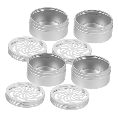 EXHUMKY Geruchserkennungsbox Für Hunde 4 Stück Aluminium-geruchstrainingsgläser Einfach Zu Verwenden von EXHUMKY