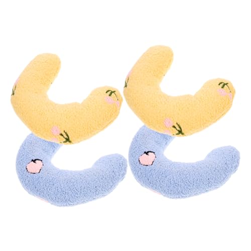 EXHUMKY 4 Stück Katzenkissenspielzeug Katzenhalsband Katzenbett Fenster Kamerahalsband für Katzen Cute Pillow Lovely Pillow Haustier-Schlafkissen Nackenkissen für Kätzchen Stoff EXHUMKY 4 Stück Katzenkissenspielzeug Katzenhalsband Katzenbett Fenster Kamerahalsband für Katzen Cute Pillow Lovely Pillow Haustier-Schlafkissen Nackenkissen für Kätzchen Stoff von EXHUMKY