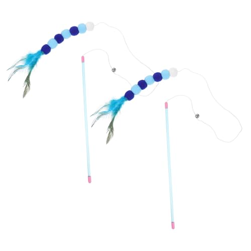 EXHUMKY 4 Stück Lustige Katzenstäbchen, Katzenspielzeug, Neckspielzeug Für Katzen, Katzenstäbchen, Neckbehänge, Kätzchenspielzeug, Neckstab, Katzenspielzeug, Neckstab Für Katzen, EXHUMKY 4 Stück Lustige Katzenstäbchen, Katzenspielzeug, Neckspielzeug Für Katzen, Katzenstäbchen, Neckbehänge, Kätzchenspielzeug, Neckstab, Katzenspielzeug, Neckstab Für Katzen, von EXHUMKY