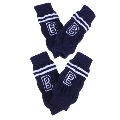 EXHUMKY 4 Stück Pet Elbow Guard Ellenbogenmanschette für Hunde gestrickte Hundewärmer Hundarmärmer Hunde Ellbogenwickel elastische Hundehülsen Hundebeinabdeckung Pet Hock Cover Polyester EXHUMKY 4 Stück Pet Elbow Guard Ellenbogenmanschette für Hunde gestrickte Hundewärmer Hundarmärmer Hunde Ellbogenwickel elastische Hundehülsen Hundebeinabdeckung Pet Hock Cover Polyester von EXHUMKY