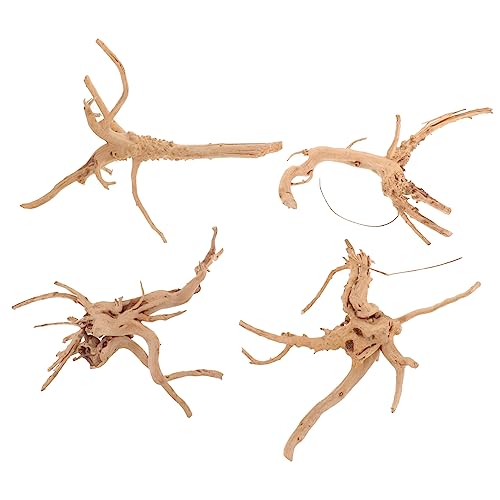 EXHUMKY 4 Stück Versunkenes Aquarium Aus Holz Landschaftsbau Luftpflanze Schiffswrack Aquarium Zubehör Aquarium Treibholz Aquarium Ornament Aquarien Wasserbetta Fische EXHUMKY 4 Stück Versunkenes Aquarium Aus Holz Landschaftsbau Luftpflanze Schiffswrack Aquarium Zubehör Aquarium Treibholz Aquarium Ornament Aquarien Wasserbetta Fische von EXHUMKY
