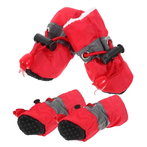 EXHUMKY 4 Stück rutschfeste Haustierschuhe Für Kleine Hunde Schützende Hundeschuhe Praktische Hundestiefel rutschfeste Hundestiefel Haustierschuhe Für Den Außenbereich Praktische EXHUMKY 4 Stück rutschfeste Haustierschuhe Für Kleine Hunde Schützende Hundeschuhe Praktische Hundestiefel rutschfeste Hundestiefel Haustierschuhe Für Den Außenbereich Praktische von EXHUMKY
