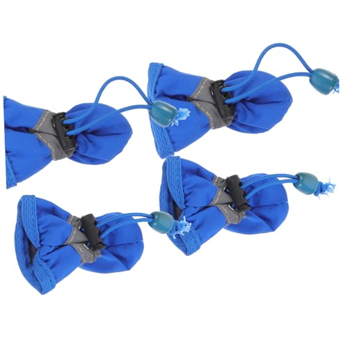 EXHUMKY Regenüberzug Für Hunde 4 Stück Haustierschuhe Bequem Leicht Hundestiefel EXHUMKY Regenüberzug Für Hunde 4 Stück Haustierschuhe Bequem Leicht Hundestiefel von EXHUMKY