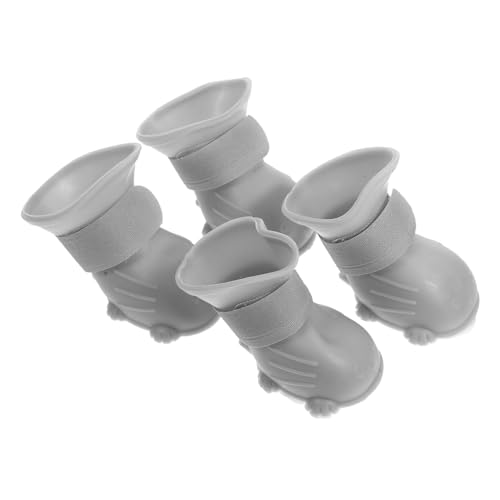 EXHUMKY 4Stücke wasserdichte Hundeschuhe rutschfeste Pfotenschützer für Outdoor Aktivitäten Leichtes Design für Regnerische Atmungsaktive und Benutzerfreundliche Hundestiefel EXHUMKY 4Stücke wasserdichte Hundeschuhe rutschfeste Pfotenschützer für Outdoor Aktivitäten Leichtes Design für Regnerische Atmungsaktive und Benutzerfreundliche Hundestiefel von EXHUMKY