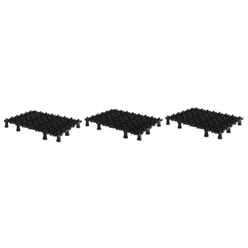EXHUMKY 6 STK Filterplatte Aquarium Zubehör Fischbehälter Bodenfilter PVC Bodenfilter für Fischbecken Aquarium Bodenfilter PVC-Schindelfilter Gestell Aquariumreiniger Wasserpumpe Black EXHUMKY 6 STK Filterplatte Aquarium Zubehör Fischbehälter Bodenfilter PVC Bodenfilter für Fischbecken Aquarium Bodenfilter PVC-Schindelfilter Gestell Aquariumreiniger Wasserpumpe Black von EXHUMKY