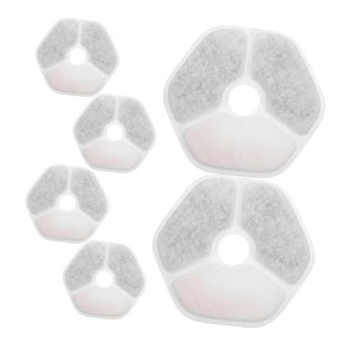 EXHUMKY 6 Stück Katzenbrunnen Filter Ersatz Hochleistungsfilter für Automatische Trinkbrunnen Individuell Verpackt Fortschrittliche Filtration für Sauberes Wasser Kompatibel mit EXHUMKY 6 Stück Katzenbrunnen Filter Ersatz Hochleistungsfilter für Automatische Trinkbrunnen Individuell Verpackt Fortschrittliche Filtration für Sauberes Wasser Kompatibel mit von EXHUMKY