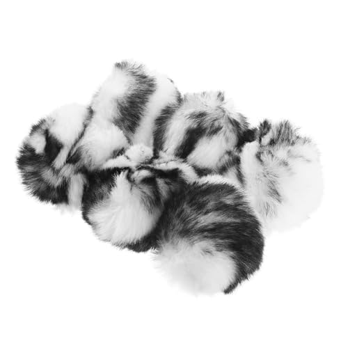 EXHUMKY 6 Stück Plüschspielzeugball lustiges Kätzchenspielzeug Katzenministerspielzeug Katzenball Kauen klein katzenspielzeug Interaktives für Katzen Spielzeugbälle für Katzen von EXHUMKY