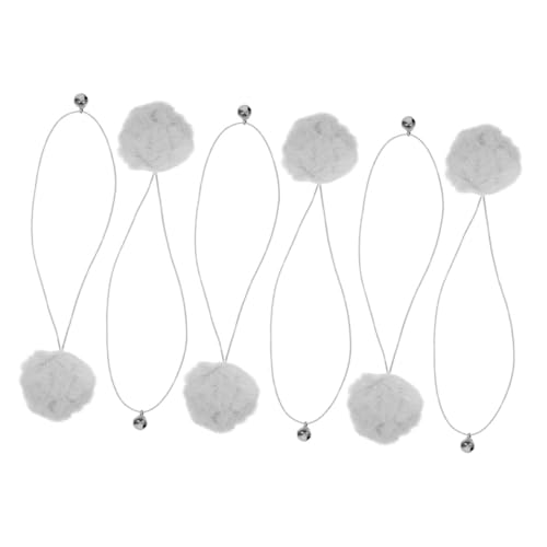 EXHUMKY 6 Stücke Katzenkratzbaum Ersatzbälle mit Glocke Interaktives Plüsch Katzenspielzeug für Kratzsäulen Hängende Spielzeuge für Katzen Robust und Langlebig EXHUMKY 6 Stücke Katzenkratzbaum Ersatzbälle mit Glocke Interaktives Plüsch Katzenspielzeug für Kratzsäulen Hängende Spielzeuge für Katzen Robust und Langlebig von EXHUMKY