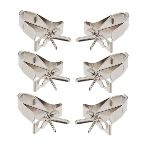 EXHUMKY 6pcs Papageien Obstklammern Vögel, Die Fruchtfruchtvorrichtung Vogelkäfigzubehör Füttern EXHUMKY 6pcs Papageien Obstklammern Vögel, Die Fruchtfruchtvorrichtung Vogelkäfigzubehör Füttern von EXHUMKY