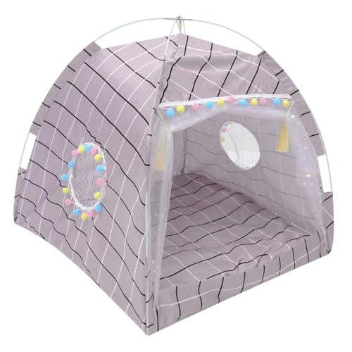 EXHUMKY Atmungsaktive Haustier Nest Katze Zelt Haustier Nest Hund Schlafzelt Tierbedarf EXHUMKY Atmungsaktive Haustier Nest Katze Zelt Haustier Nest Hund Schlafzelt Tierbedarf von EXHUMKY