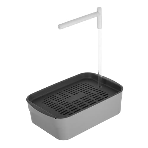 EXHUMKY Automatische Badewanne „Papagei“. Vogel Badewanne Vogelduschbad Vogelkäfigbadewanne Badewannen für Papageien Cockatiel Bad papagei badewanne Papageienbaddusche Sichtweite Abs Grau EXHUMKY Automatische Badewanne „Papagei“. Vogel Badewanne Vogelduschbad Vogelkäfigbadewanne Badewannen für Papageien Cockatiel Bad papagei badewanne Papageienbaddusche Sichtweite Abs Grau von EXHUMKY