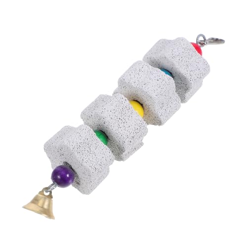 EXHUMKY Backenzahn Sittich Schnabel Schleifstein Chinchilla - kleine Papageienspielzeuge Vogelschnabelschleifer Tierzähne Schleifstein Vogelschnabel-Schleifstein Mineralien EXHUMKY Backenzahn Sittich Schnabel Schleifstein Chinchilla - kleine Papageienspielzeuge Vogelschnabelschleifer Tierzähne Schleifstein Vogelschnabel-Schleifstein Mineralien von EXHUMKY