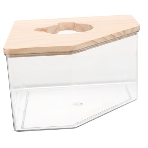EXHUMKY Badezimmerspielzeug Hamsterzubehör Transparent Baden Klein Badesand Wurf Hamsterbad Container Hamsterspielzeug Und Zubehör Badebehälter Für Hamster Hamster-badewannen EXHUMKY Badezimmerspielzeug Hamsterzubehör Transparent Baden Klein Badesand Wurf Hamsterbad Container Hamsterspielzeug Und Zubehör Badebehälter Für Hamster Hamster-badewannen von EXHUMKY