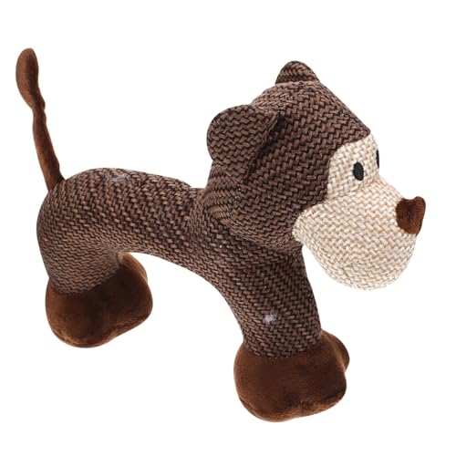 EXHUMKY Beißspielzeug Plüsch Hundespielzeug unverwüstliches Hundespielzeug Hundezahlerspielzeug Kauspielzeug für Hunde Welpenspielzeug beim Zahnen Welpe Brown EXHUMKY Beißspielzeug Plüsch Hundespielzeug unverwüstliches Hundespielzeug Hundezahlerspielzeug Kauspielzeug für Hunde Welpenspielzeug beim Zahnen Welpe Brown von EXHUMKY