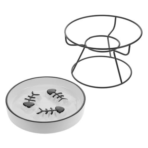 EXHUMKY Cat Bowl -Keramik kleine Hundefutterschalen Katzenfutter Erhöhte Katzenwasserschale Tierfutterschalen erhöhte kleine hundenäpfe Erhöhte Katzenschalen Katzennapf erhöht Eisen EXHUMKY Cat Bowl -Keramik kleine Hundefutterschalen Katzenfutter Erhöhte Katzenwasserschale Tierfutterschalen erhöhte kleine hundenäpfe Erhöhte Katzenschalen Katzennapf erhöht Eisen von EXHUMKY