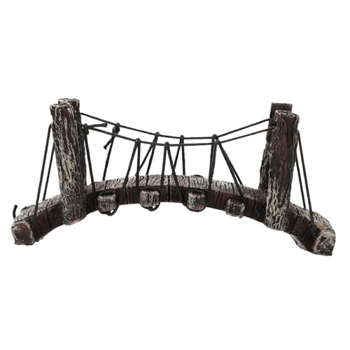 EXHUMKY Dekorative Harzbrücke für Aquarien Exquisites Design zur Gestaltung von Unterwasserlandschaften Langlebig zu Reinigen für Fische Garnelen und Reptilien EXHUMKY Dekorative Harzbrücke für Aquarien Exquisites Design zur Gestaltung von Unterwasserlandschaften Langlebig zu Reinigen für Fische Garnelen und Reptilien von EXHUMKY