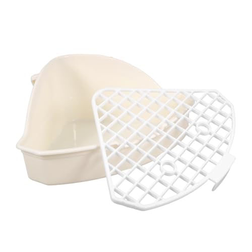EXHUMKY Kaninchen Eck-toilettentrainer Aus Strapazierfähigem Praktische Kleintier-Toilette Für Drinnen Und Draußen Leicht Zu Reinigen Für Kaninchen Meerschweinchen Und Andere Haustiere EXHUMKY Kaninchen Eck-toilettentrainer Aus Strapazierfähigem Praktische Kleintier-Toilette Für Drinnen Und Draußen Leicht Zu Reinigen Für Kaninchen Meerschweinchen Und Andere Haustiere von EXHUMKY