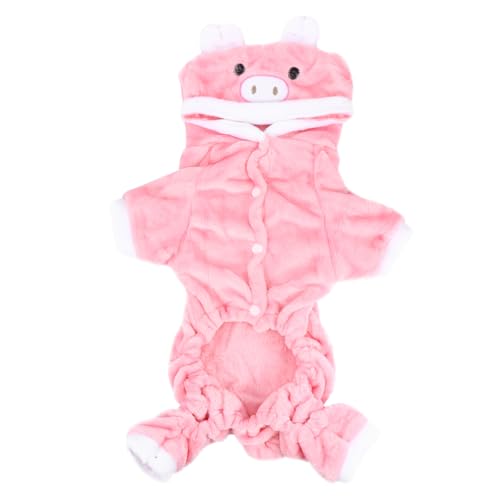 EXHUMKY Entzückender Wintermantel für Haustiere Warmes Gemütliches Schweinekostüm aus Hochwertigem Material für Hundekleidung und Heimtierbedarf EXHUMKY Entzückender Wintermantel für Haustiere Warmes Gemütliches Schweinekostüm aus Hochwertigem Material für Hundekleidung und Heimtierbedarf von EXHUMKY