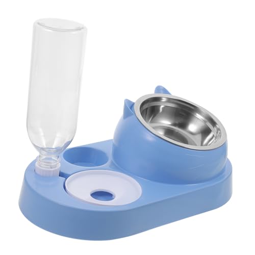 EXHUMKY Essgeschirr Für Haustiere Schüssel Hundefutter Abgabe Hund Wassernapf Hundespielzeug Hundenäpfe Tank Hund Trinknapf Haustiernapf Hundenapf Mit Ständer Container Sky-Blue Plastik EXHUMKY Essgeschirr Für Haustiere Schüssel Hundefutter Abgabe Hund Wassernapf Hundespielzeug Hundenäpfe Tank Hund Trinknapf Haustiernapf Hundenapf Mit Ständer Container Sky-Blue Plastik von EXHUMKY