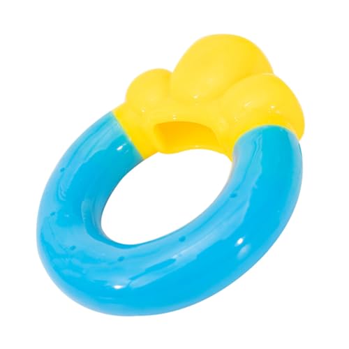 EXHUMKY Funny Dog Summer Kühlspielzeug Multifunktionales Kauspielzeug für Welpen Wasserspielzeug zur Zahnpflege und Hitzeregulierung für Heiße Blau von EXHUMKY