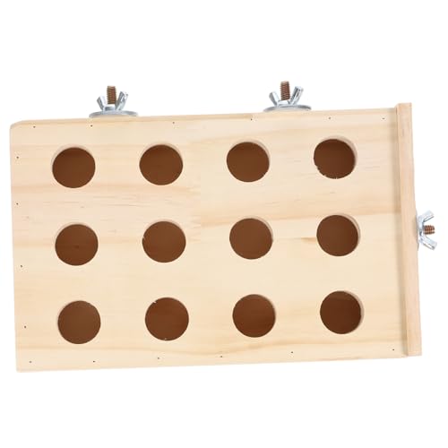 EXHUMKY Papageien Kauspielzeug Für Kleine Vögel Multifunktionales Spielzeug Intelligenz Robust Und Unterhaltsam Für Vogelkäfige Zur Beschäftigung Und Geistigen Anregung von EXHUMKY