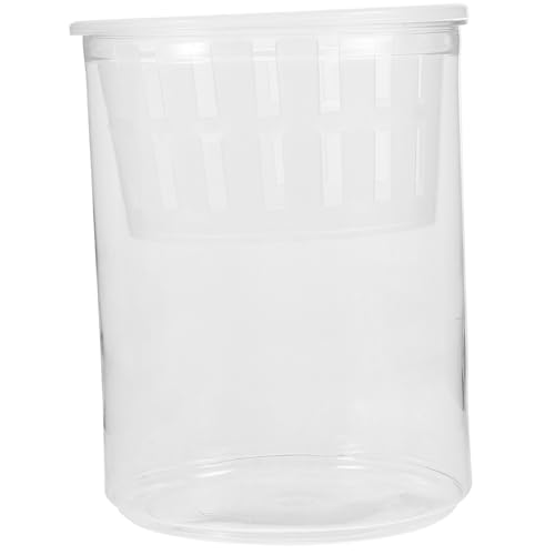 EXHUMKY Goldfischglas Transparenter Fischbowl Für Hydroponische Pflanzen Mittlerer Aquarium Mit Dekoration Für Büro Und Tisch Ideal Als Pflanzgefäß Für Aquarien Und Aquarium-wasserpflanzentopf EXHUMKY Goldfischglas Transparenter Fischbowl Für Hydroponische Pflanzen Mittlerer Aquarium Mit Dekoration Für Büro Und Tisch Ideal Als Pflanzgefäß Für Aquarien Und Aquarium-wasserpflanzentopf von EXHUMKY