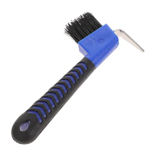EXHUMKY Gummihufkratzer mit Bürste Ergonomisches Pferdepflegewerkzeug für Effektive Hufpflege Zufällige Farbe Langlebig und Rostfrei für Tägliche Pflege von Zufällige Zufällige Farbe EXHUMKY Gummihufkratzer mit Bürste Ergonomisches Pferdepflegewerkzeug für Effektive Hufpflege Zufällige Farbe Langlebig und Rostfrei für Tägliche Pflege von Zufällige Zufällige Farbe von EXHUMKY