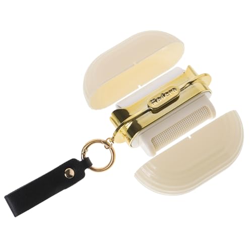 EXHUMKY Haarentfernungsgerät Fänger Tierhaarentferner Haare Klebrig Pinselpicker Outdoor-Besen Hundehaarentferner Für Kleidung Tragbare Fusselrolle Wiederverwendbarer Fusselroller Pp Beige EXHUMKY Haarentfernungsgerät Fänger Tierhaarentferner Haare Klebrig Pinselpicker Outdoor-Besen Hundehaarentferner Für Kleidung Tragbare Fusselrolle Wiederverwendbarer Fusselroller Pp Beige von EXHUMKY