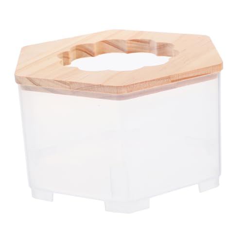 EXHUMKY Hamster Badezimmer Toilette Hamster Badesand Badschale Für Hamster Hühnersandbadwanne Hamstersandbadbadewanne Rennmaus-badeschale Hamsterzubehör Rennmaus Badesand Abs Khaki EXHUMKY Hamster Badezimmer Toilette Hamster Badesand Badschale Für Hamster Hühnersandbadwanne Hamstersandbadbadewanne Rennmaus-badeschale Hamsterzubehör Rennmaus Badesand Abs Khaki von EXHUMKY