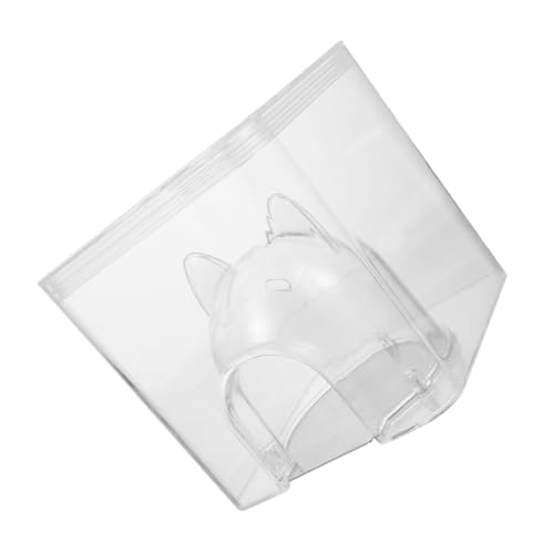 EXHUMKY Hamster Kühlnest aus Transparentes Kühlversteck für Kleintiere Sommeraccessoire für Hamster und Meerschweinchen und Langlebig von EXHUMKY