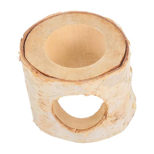 EXHUMKY Hamster Tunnel Im Freien Zwerg Meerschweinchen-hängematte Hase Mini Meerschweinchenkäfig Kleintierkäfig Käfigeinlagen Für Meerschweinchen Plüschtier Hängematten Ratte Wurf Hölzern von EXHUMKY