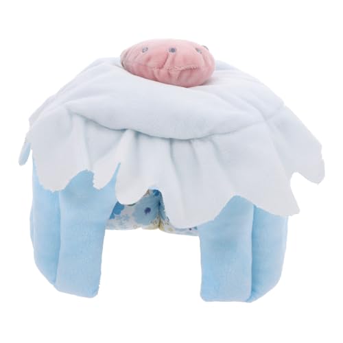 EXHUMKY Hamsterbett Hamster Hamster Bett Hamster Ruheplatz Kleintier Indoor-Hundehütte Rattan katzenbett Wurf Haushalt Hamsterhütte Hamsterversteck Baumwolle Sky-Blue EXHUMKY Hamsterbett Hamster Hamster Bett Hamster Ruheplatz Kleintier Indoor-Hundehütte Rattan katzenbett Wurf Haushalt Hamsterhütte Hamsterversteck Baumwolle Sky-Blue von EXHUMKY