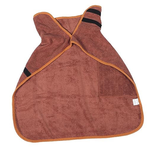EXHUMKY Haustier-Bademantel aus Polyester Zwinger Hundedecke Bedeckt kleine Rassen Hund Badetuch Dackel hundepflege hundehandtuch Badebekleidung für Hunde Badetuch für Hund Coffee EXHUMKY Haustier-Bademantel aus Polyester Zwinger Hundedecke Bedeckt kleine Rassen Hund Badetuch Dackel hundepflege hundehandtuch Badebekleidung für Hunde Badetuch für Hund Coffee von EXHUMKY